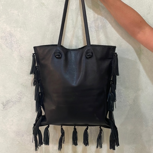 Loeffler Randall-vintage tote bag. - Picture 1 of 7